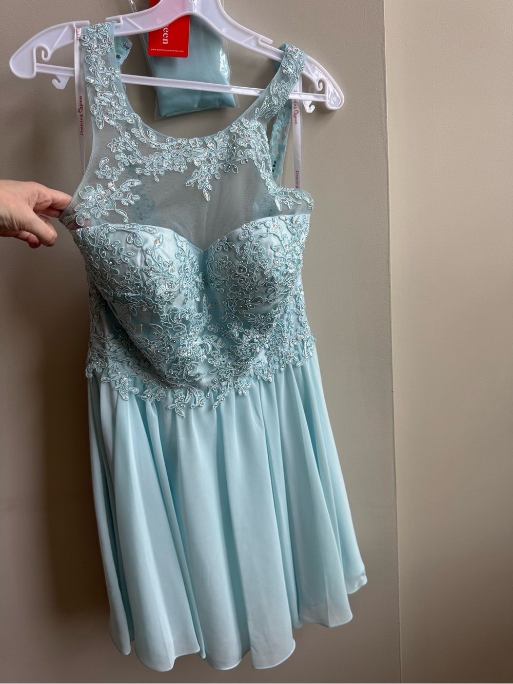 Stunning Blue Homecoming Formal Dress